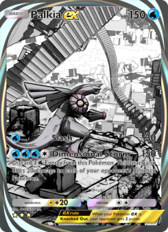 Palkia ex - pokemon TCG Card