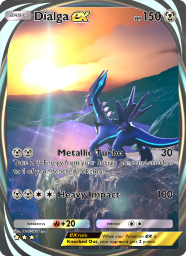 Dialga ex - Pokémon TCG Card