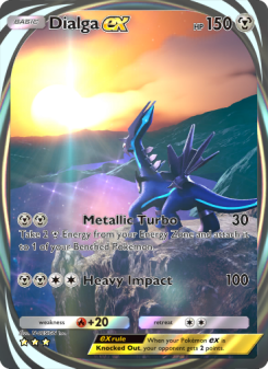 Dialga ex - pokemon TCG Card