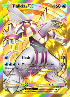 Palkia ex - pokemon TCG Card