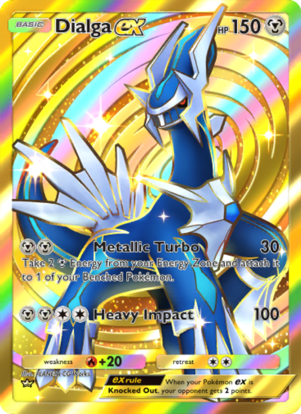 Dialga ex - Pokémon TCG Card
