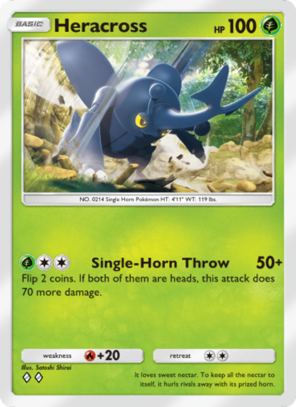 Heracross - Pokémon TCG Card