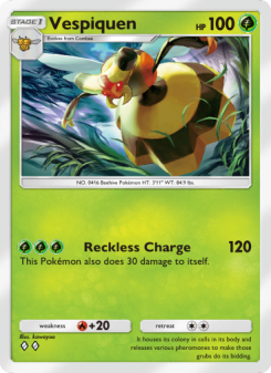 Vespiquen - pokemon TCG Card