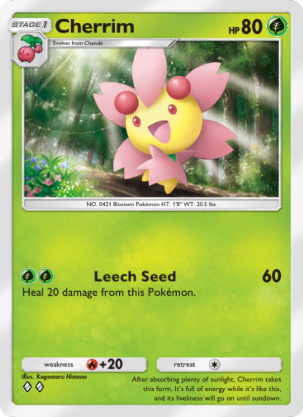 Cherrim - Pokémon TCG Card
