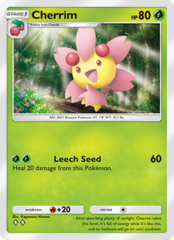 Cherrim - pokemon TCG Card