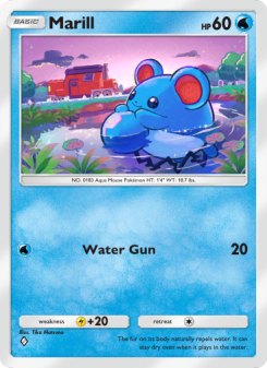 Marill - pokemon TCG Card