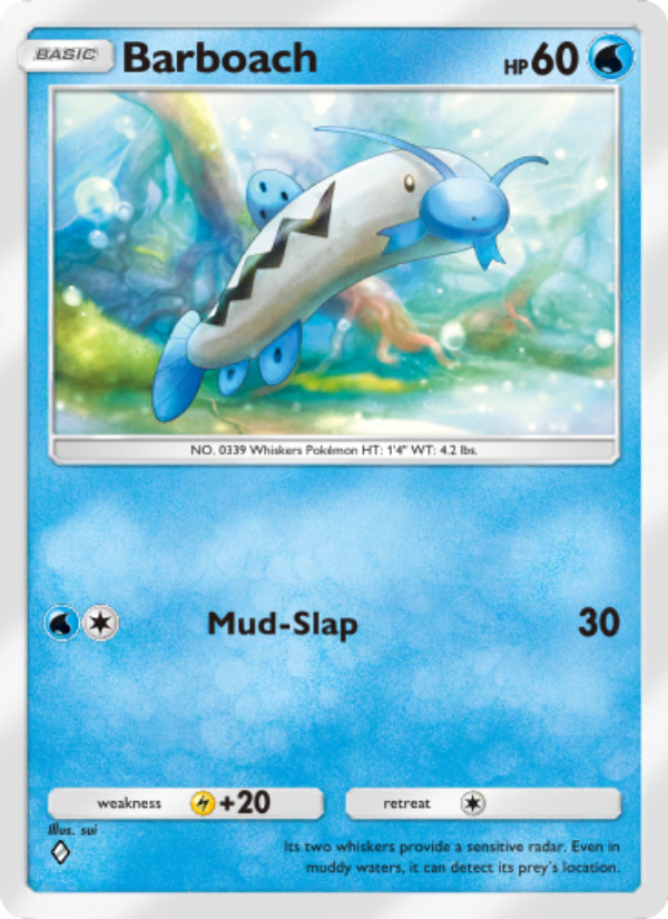 Barboach - Pokémon TCG Card