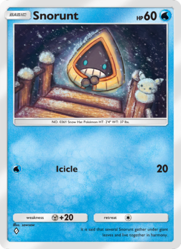 Snorunt - Pokémon TCG Card