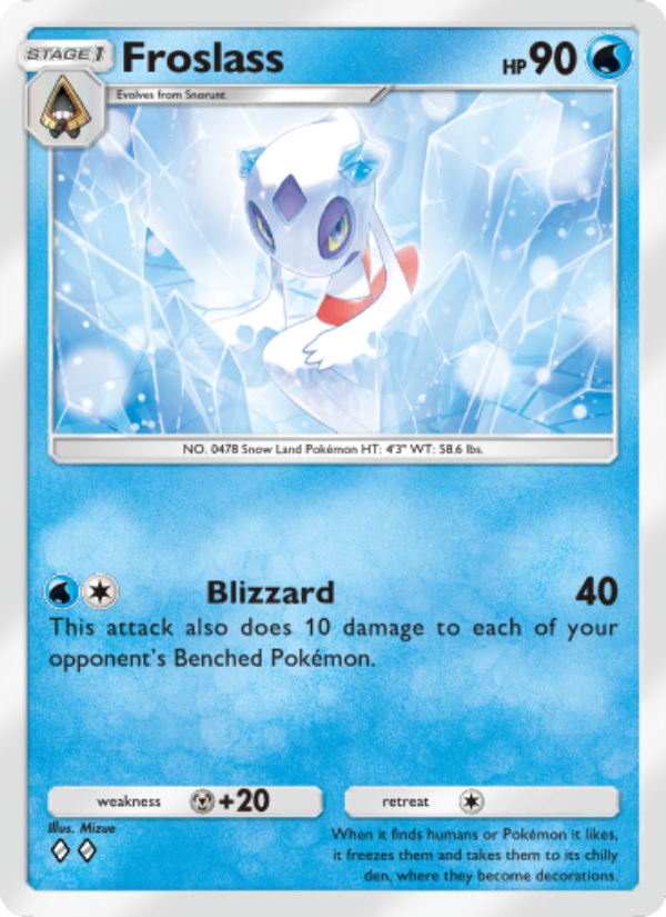 Froslass - Pokémon TCG Card