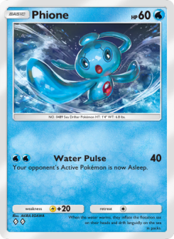 Phione - pokemon TCG Card