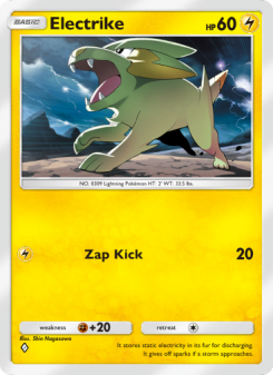 Electrike - pokemon TCG Card