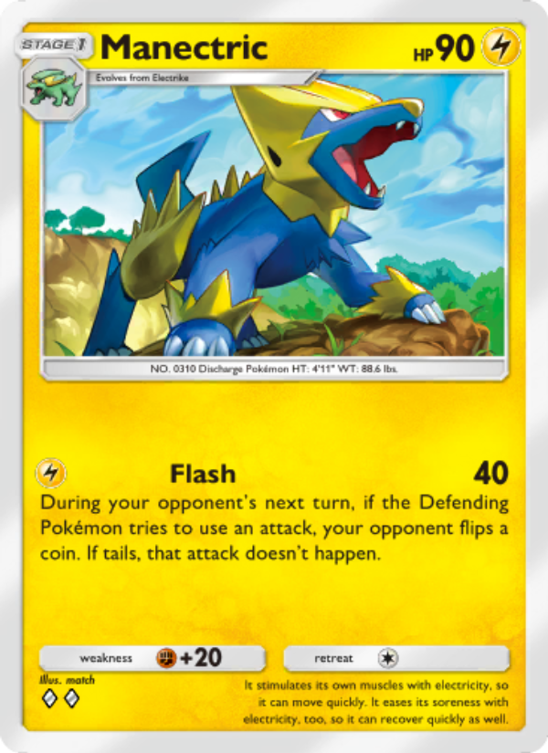Manectric - Pokémon TCG Card