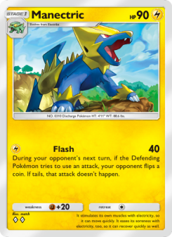 Manectric - pokemon TCG Card