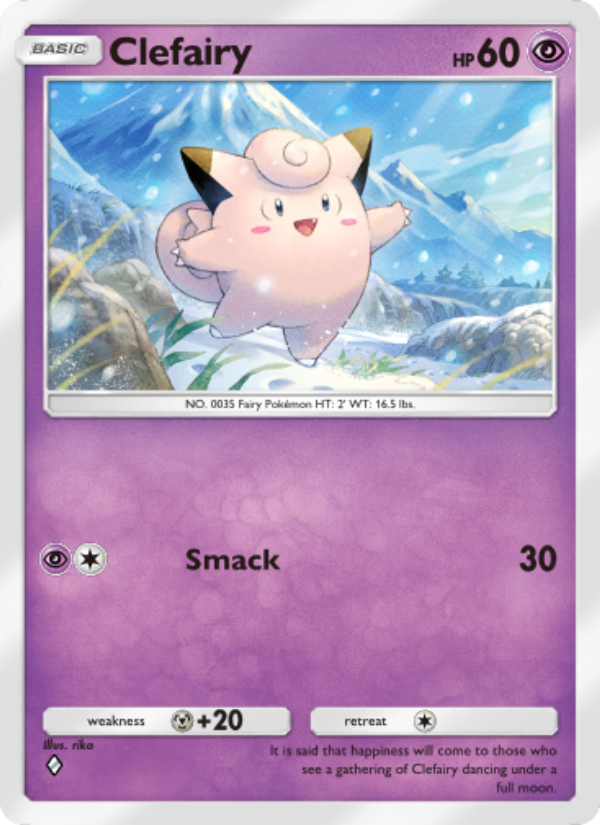 Clefairy - Pokémon TCG Card