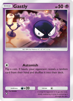 Gastly - pokemon TCG Card