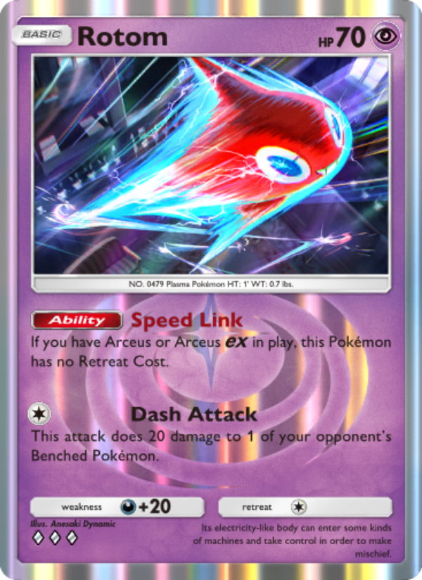 Rotom - Pokémon TCG Card