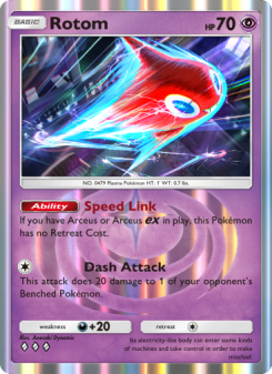 Rotom - pokemon TCG Card