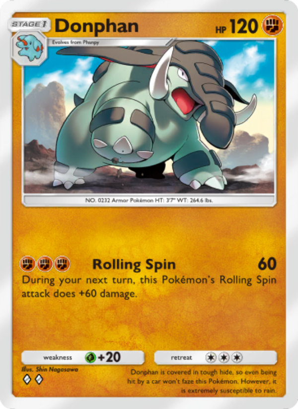 Donphan - Pokémon TCG Card