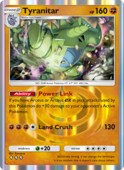 Tyranitar - pokemon TCG Card