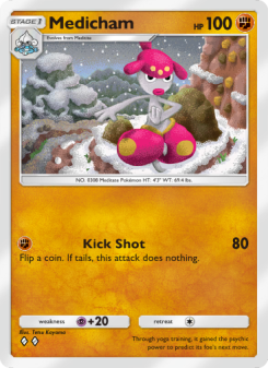 Medicham - pokemon TCG Card
