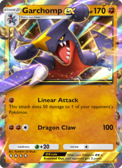 Garchomp ex - pokemon TCG Card