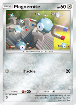 Magnemite - pokemon TCG Card