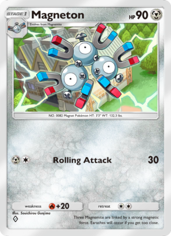 Magneton - Pokémon TCG Card