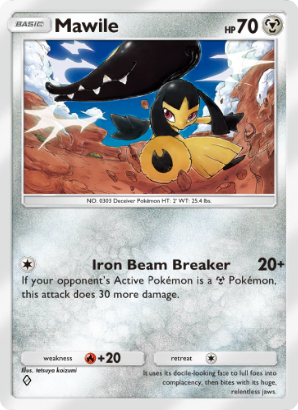 Mawile - Pokémon TCG Card