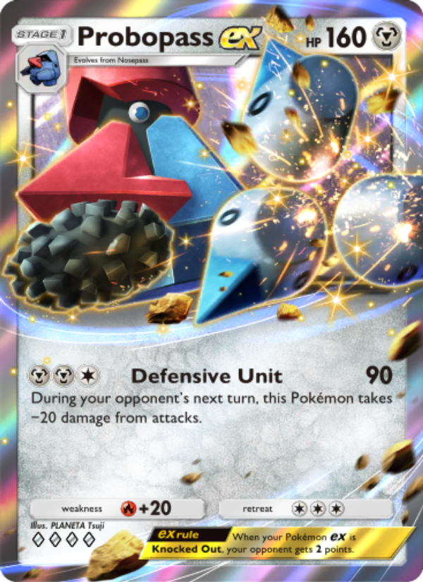 Probopass ex - Pokémon TCG Card