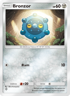 Bronzor - pokemon TCG Card