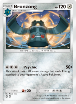Bronzong - pokemon TCG Card