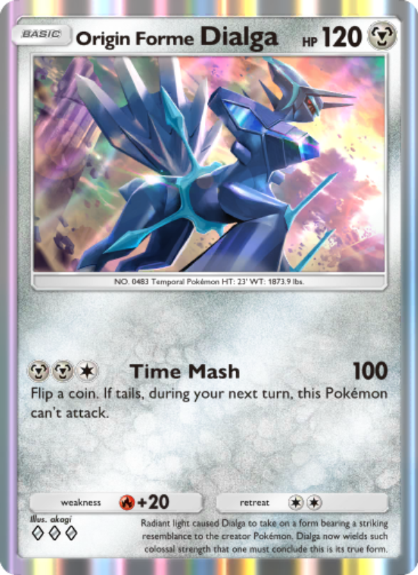 Origin Forme Dialga - Pokémon TCG Card