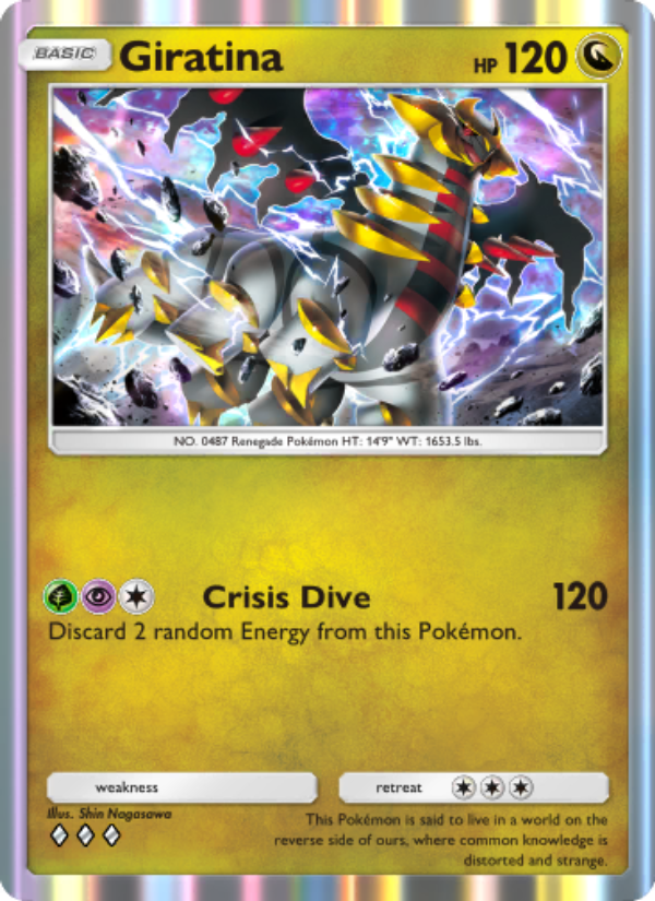 Giratina - Pokémon TCG Card
