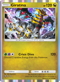Giratina - pokemon TCG Card