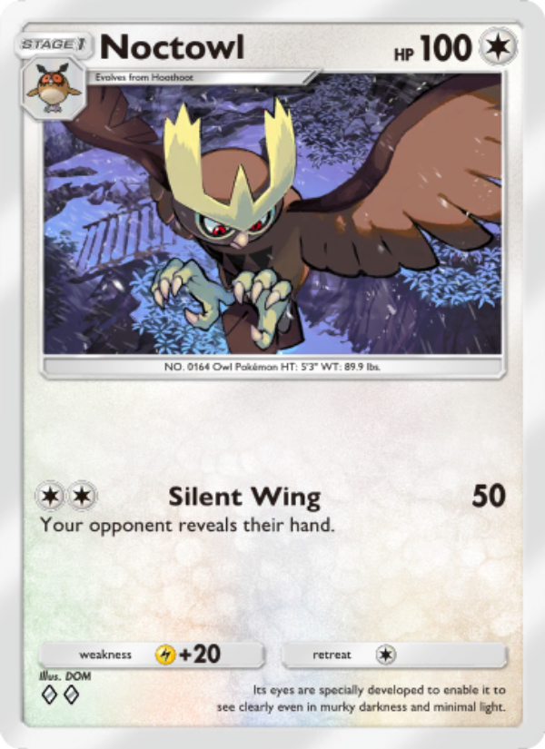 Noctowl - Pokémon TCG Card