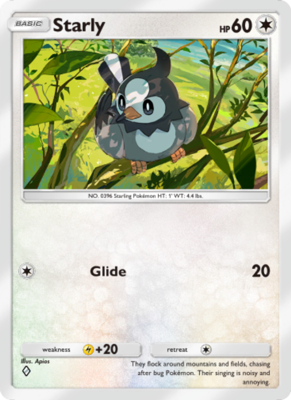 Starly - Pokémon TCG Card