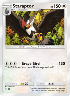 Staraptor - pokemon TCG Card