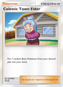 Celestic Town Elder - pokemon TCG Card