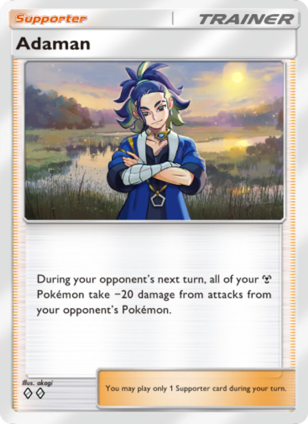 Adaman - Pokémon TCG Card