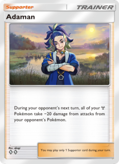 Adaman - pokemon TCG Card