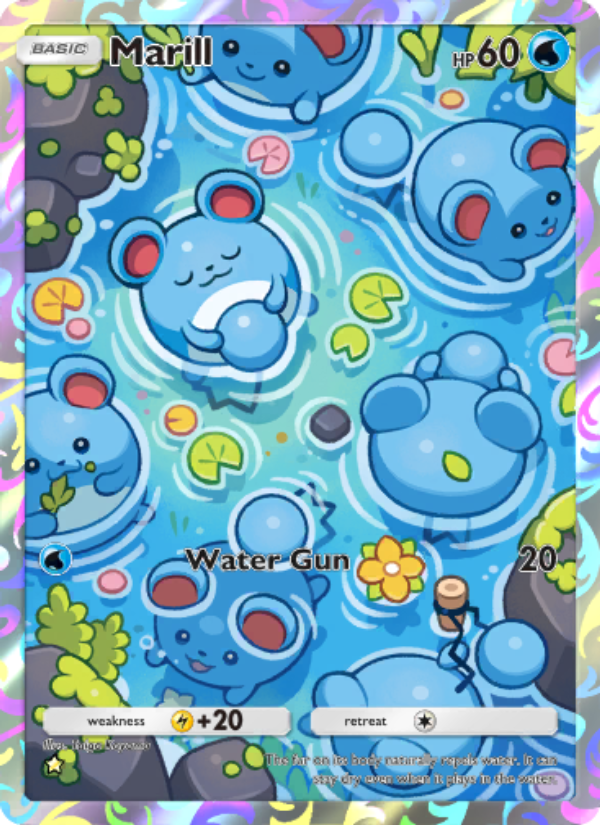 Marill - Pokémon TCG Card