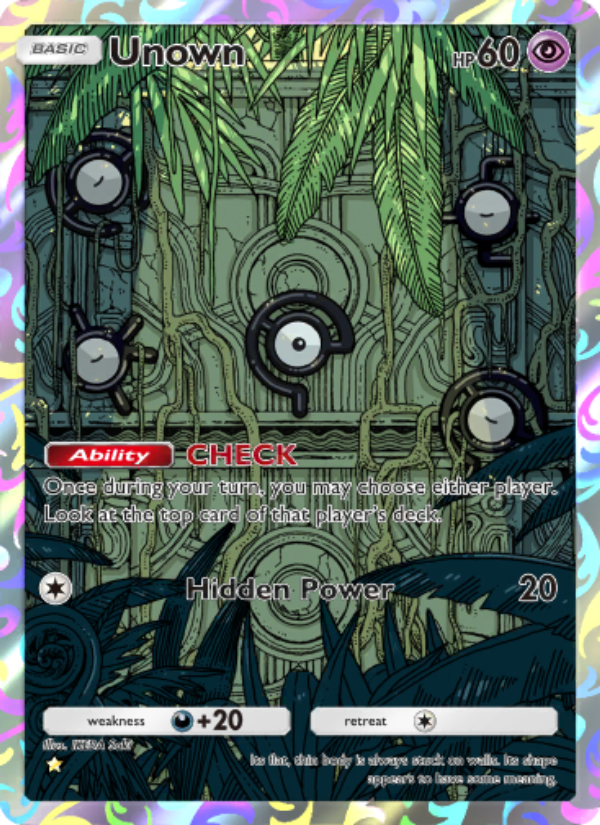 Unown - Pokémon TCG Card