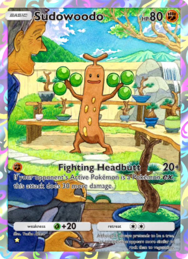 Sudowoodo - Pokémon TCG Card