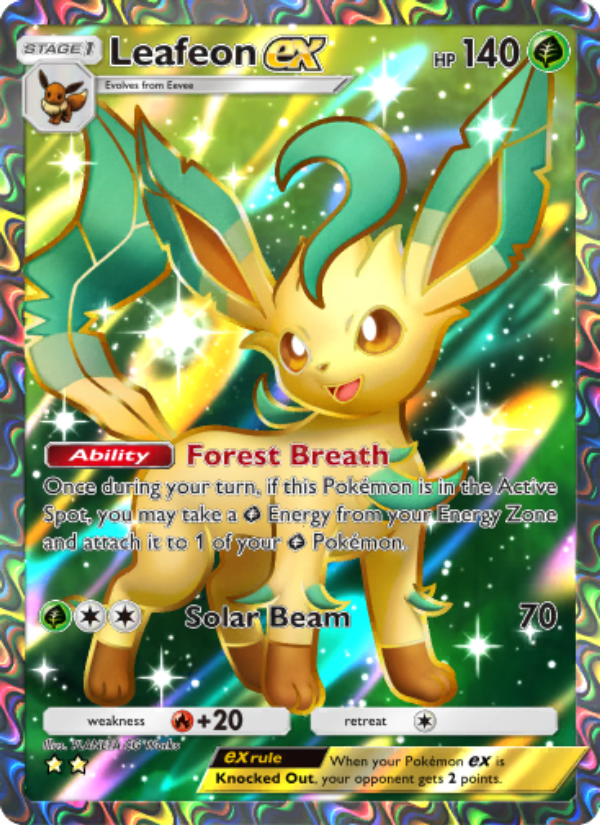 Leafeon ex - Pokémon TCG Card