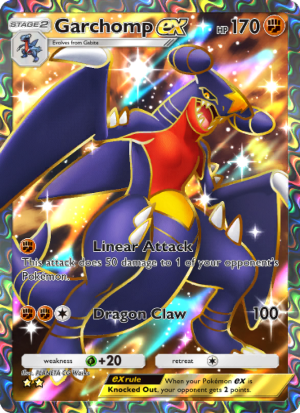 Garchomp ex - Pokémon TCG Card