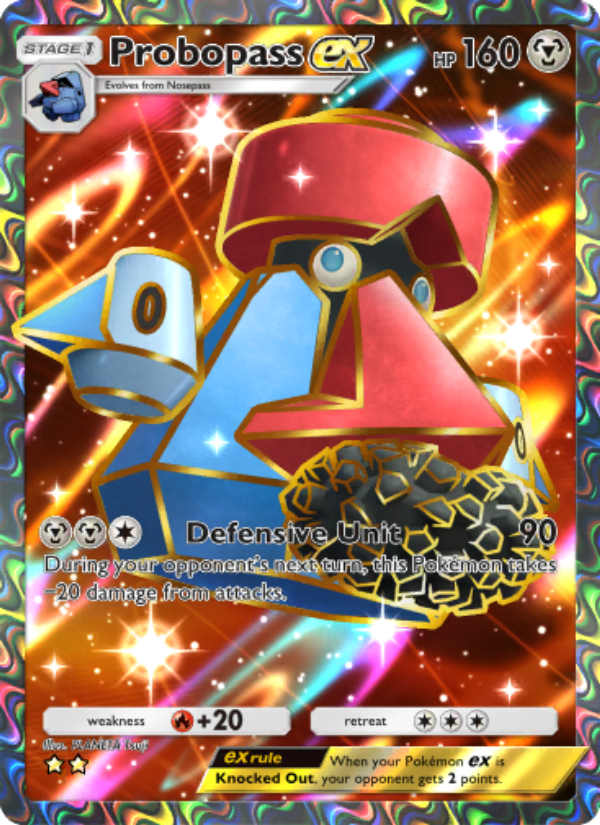 Probopass ex - Pokémon TCG Card