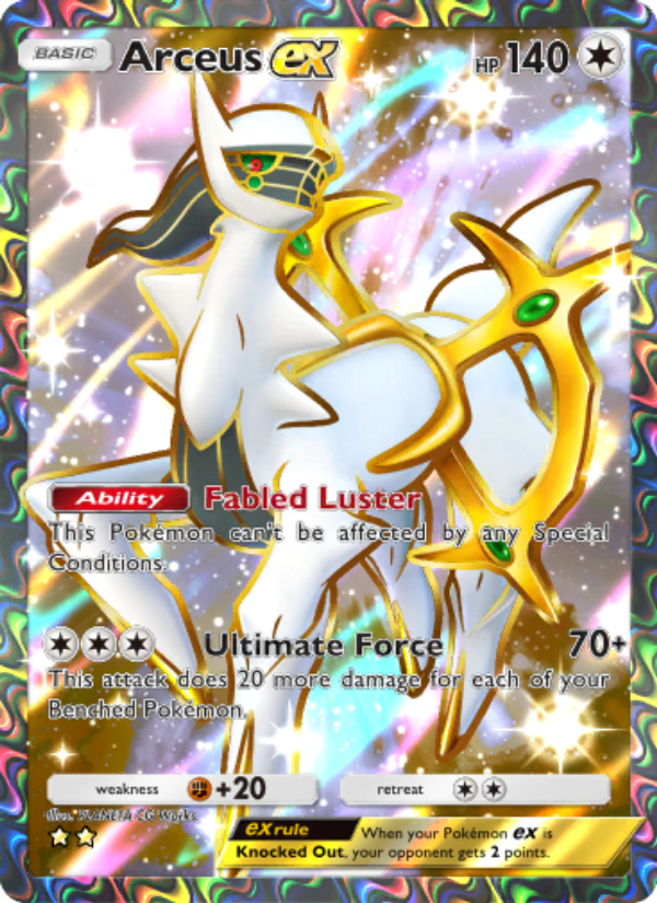 Arceus ex - Pokémon TCG Card