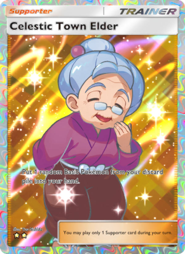 Celestic Town Elder - Pokémon TCG Card