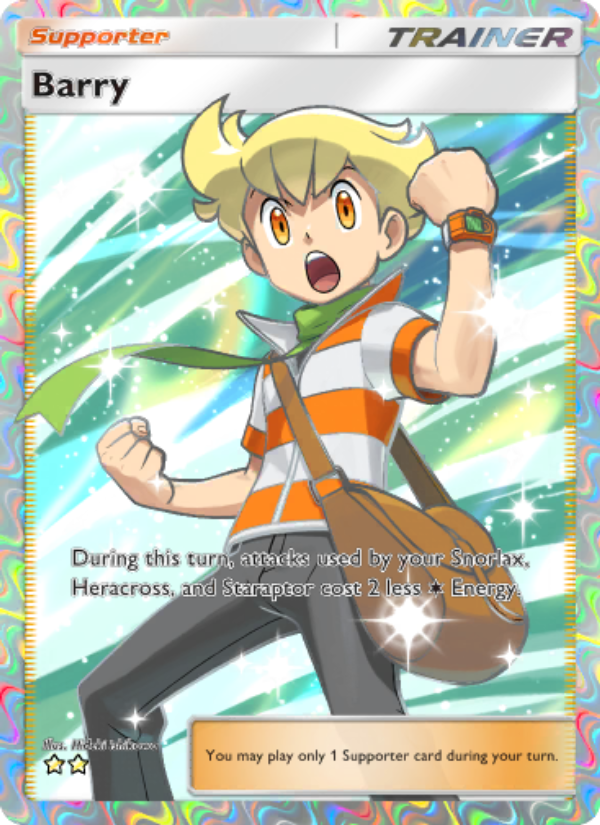 Barry - Pokémon TCG Card