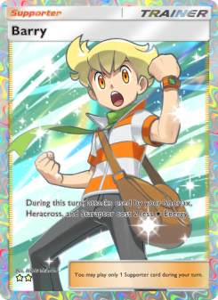 Barry - pokemon TCG Card